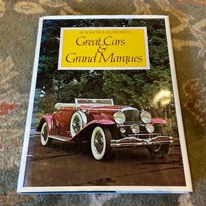 Coffee Table Book Great Cars & Grand Marques by Automobile Quarterly Automobiles